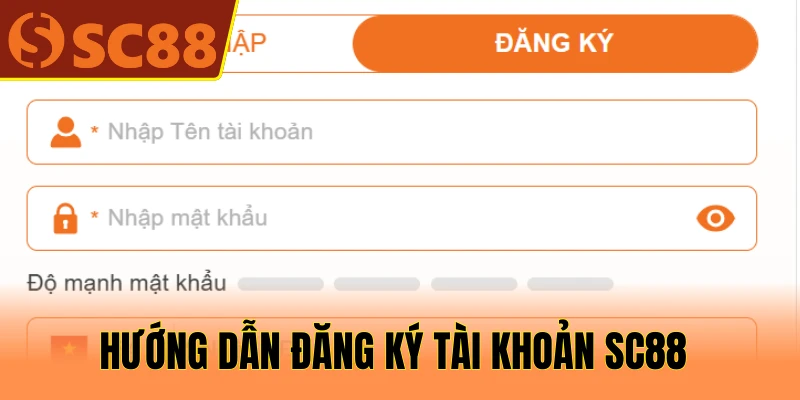SC88 12 Hướng dẫn đăng ký tài khoản SC88